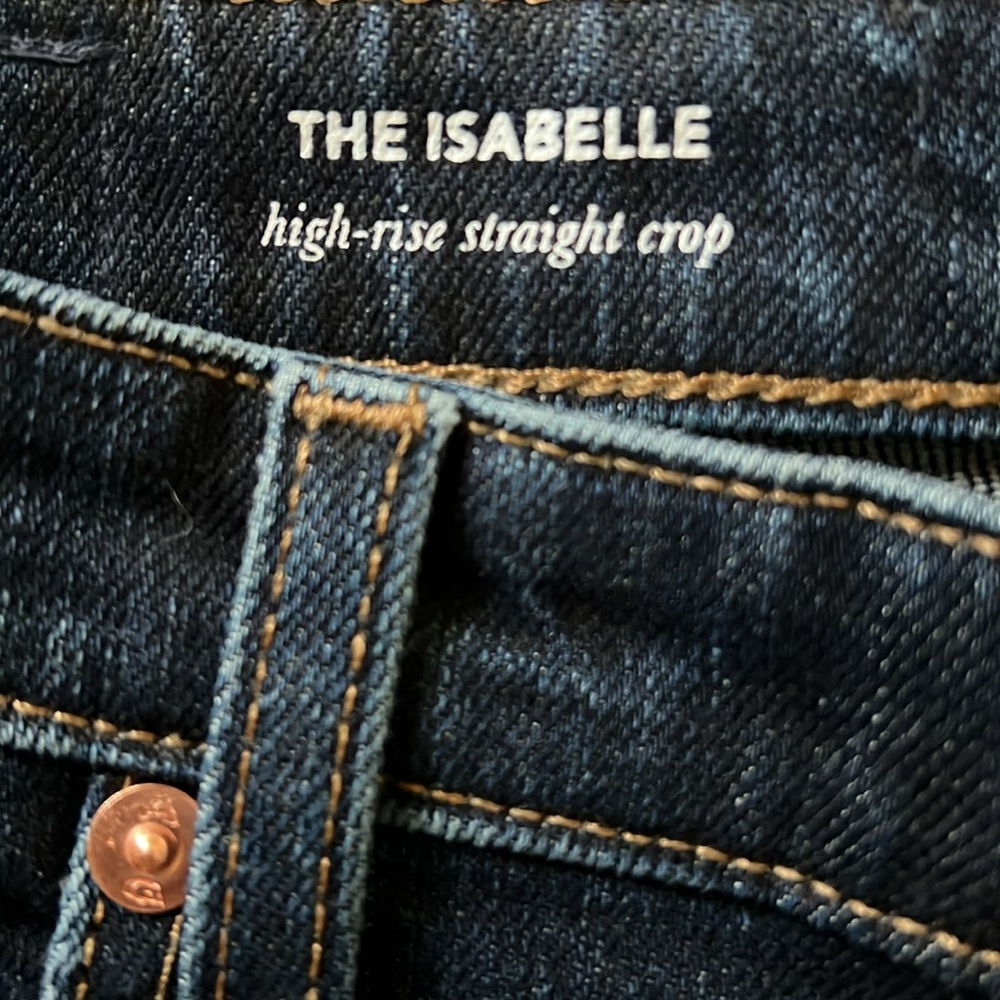 π AG Adriano Goldschmidt Dark Wash Denim Jeans - Picture 12 of 16